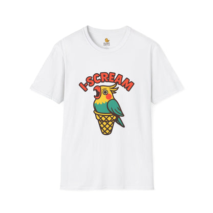 I-Scream Cockatiel Parrot Ice Cream T-Shirt