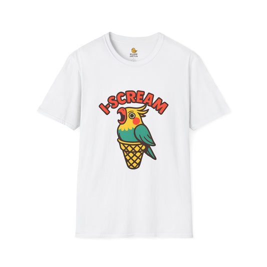 I-Scream Cockatiel Parrot Ice Cream T-Shirt