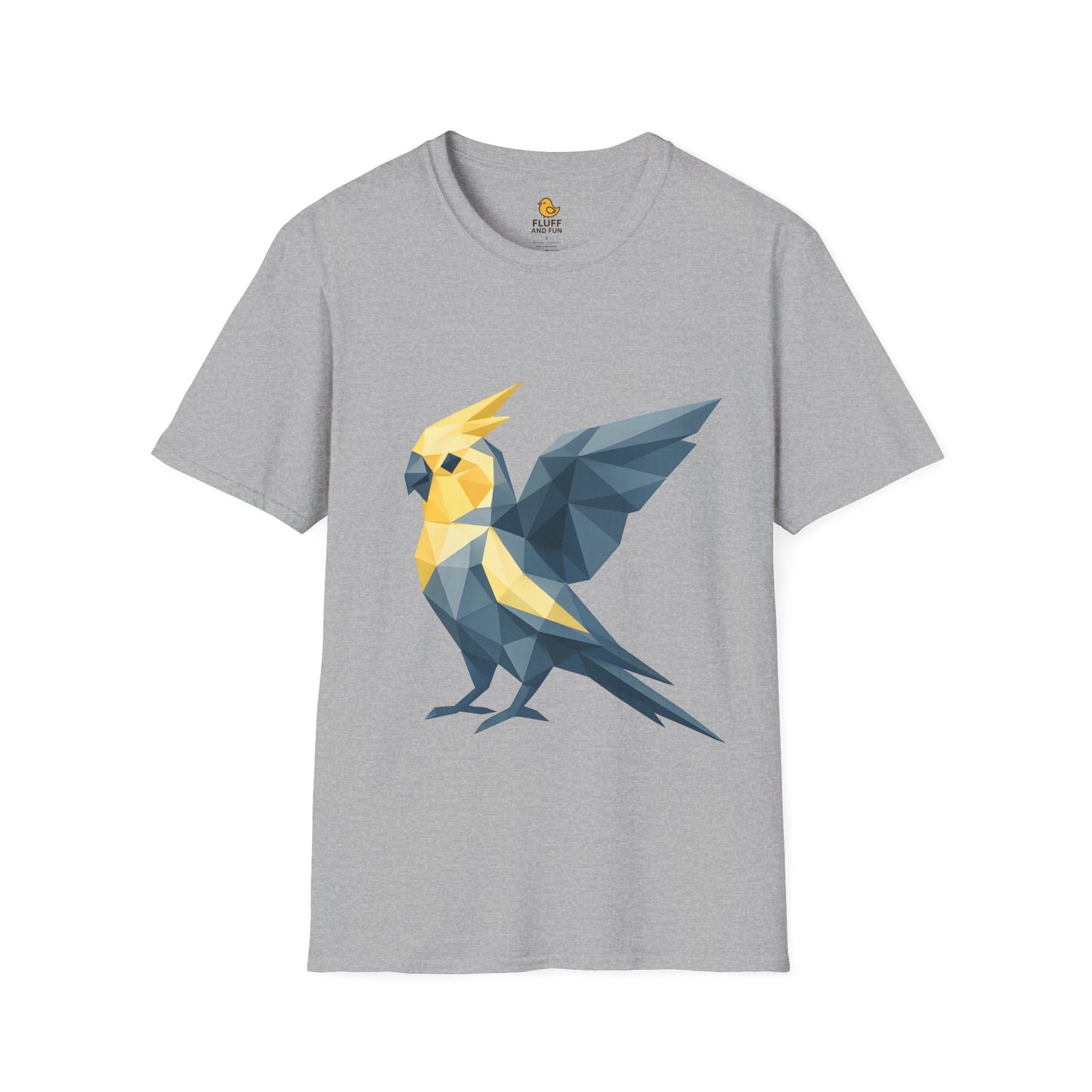 Geometric Origami Cockatiel