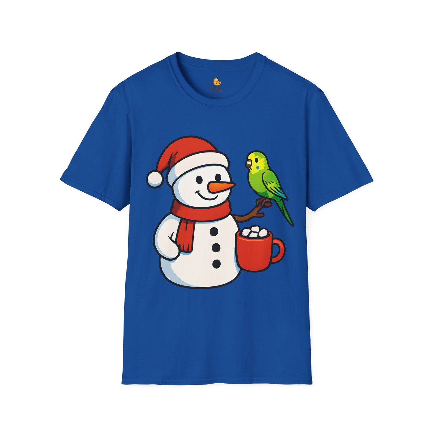 Parakeet Snow Man
