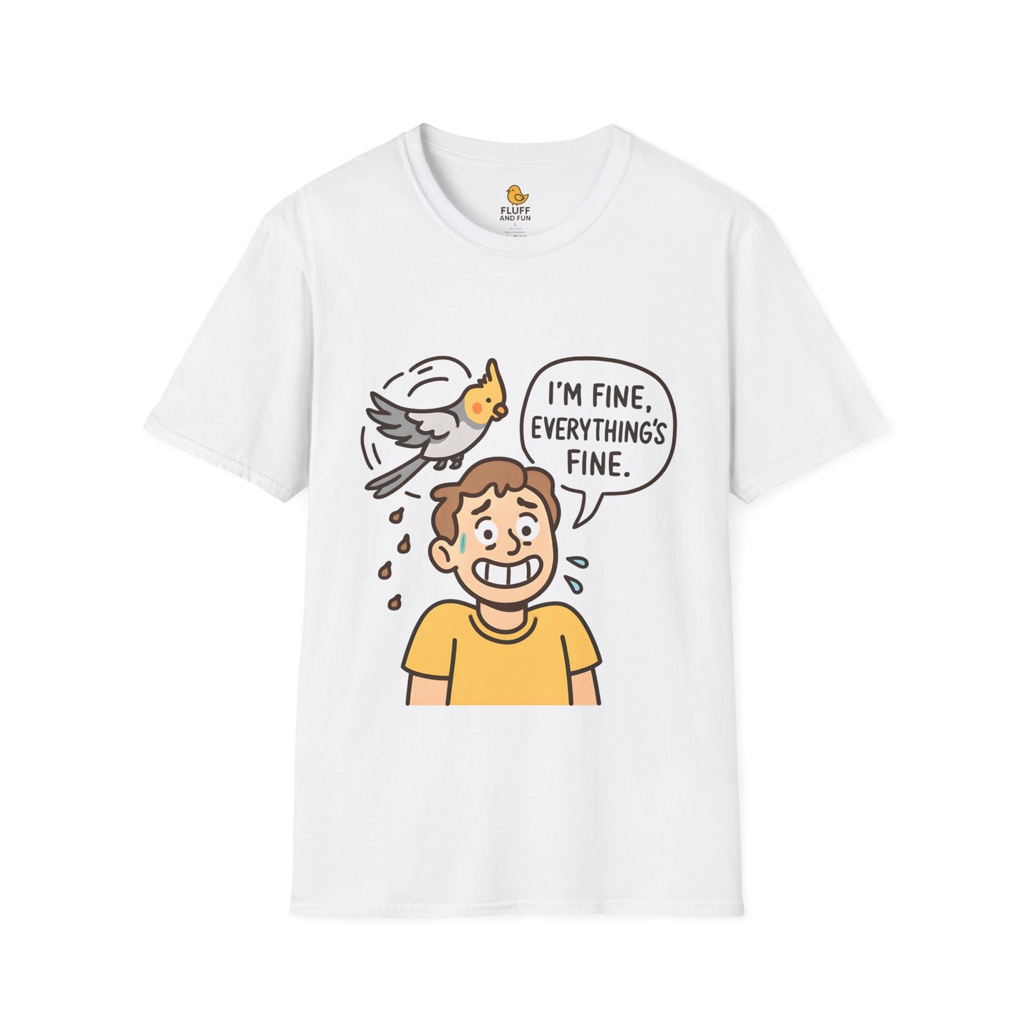 I'm Fine, Everything's Fine Cockatiel Shirt