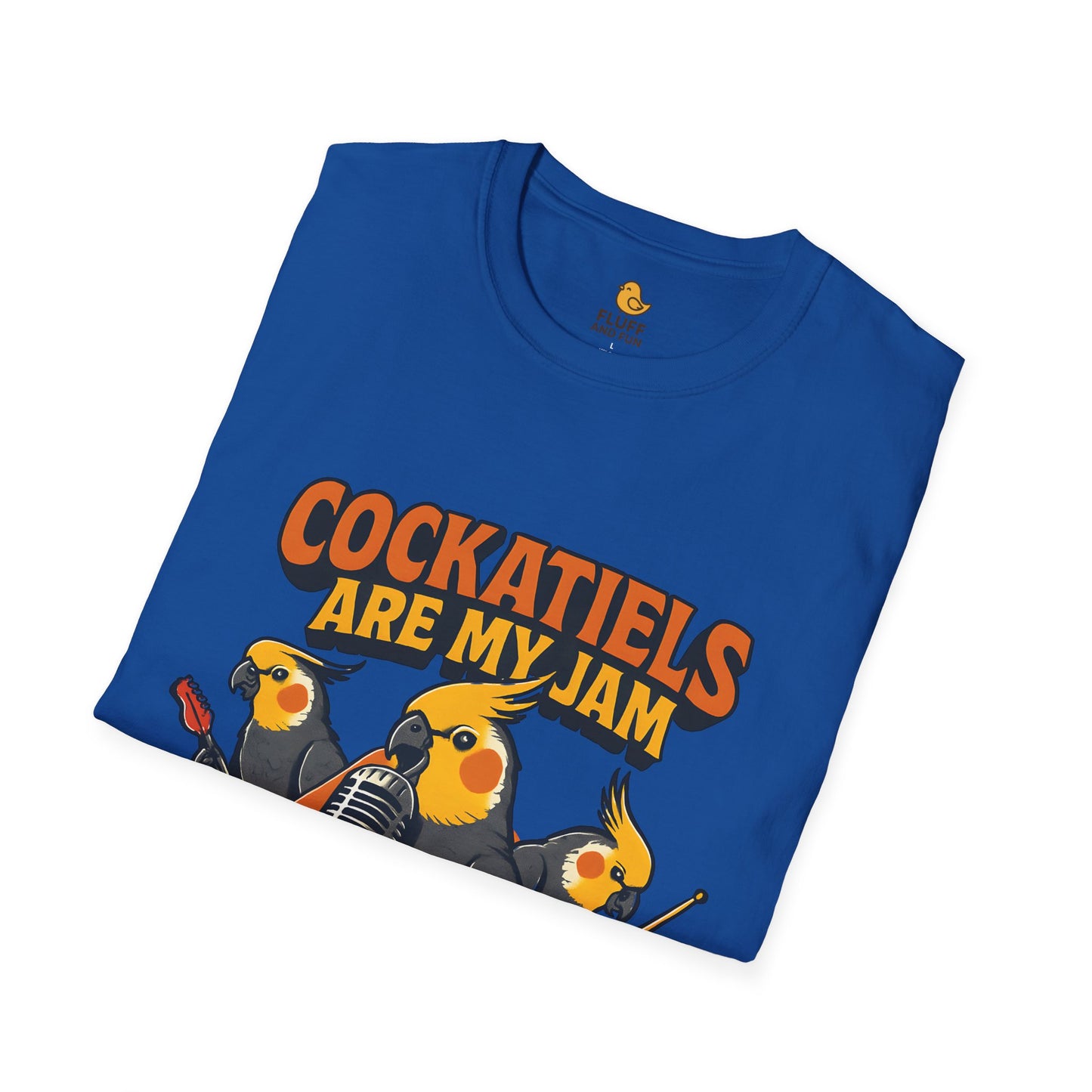 Cockatiel Rock Band T-Shirt