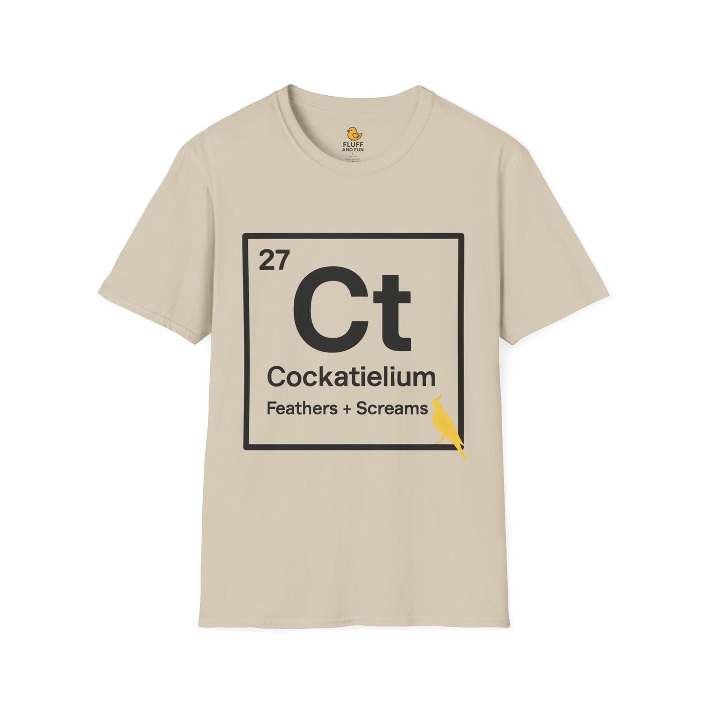 Cockatelium Periodic Table T-Shirt