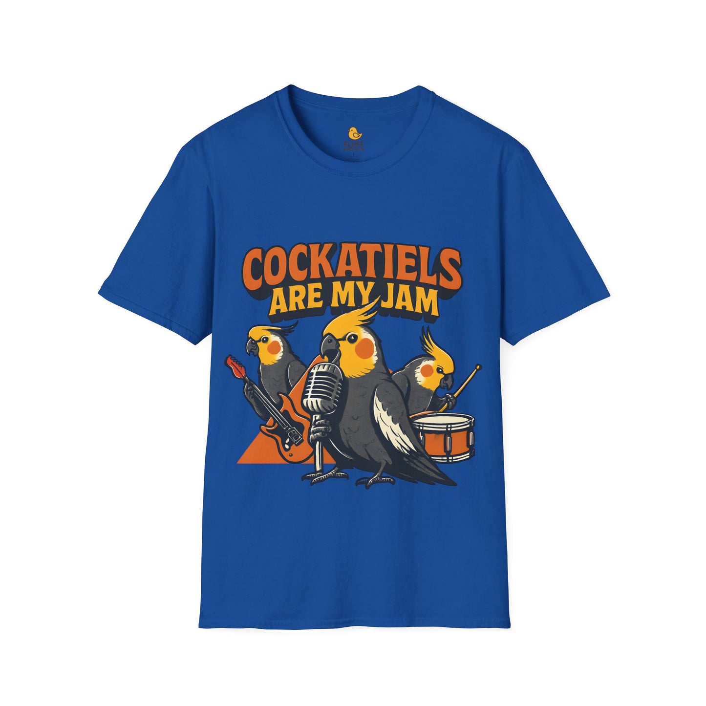 Cockatiel Rock Band T-Shirt