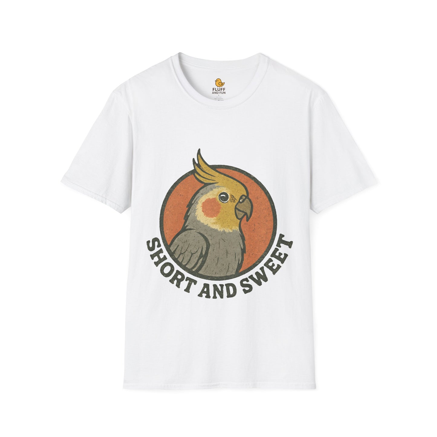 Short and Sweet Cockatiel T-Shirt