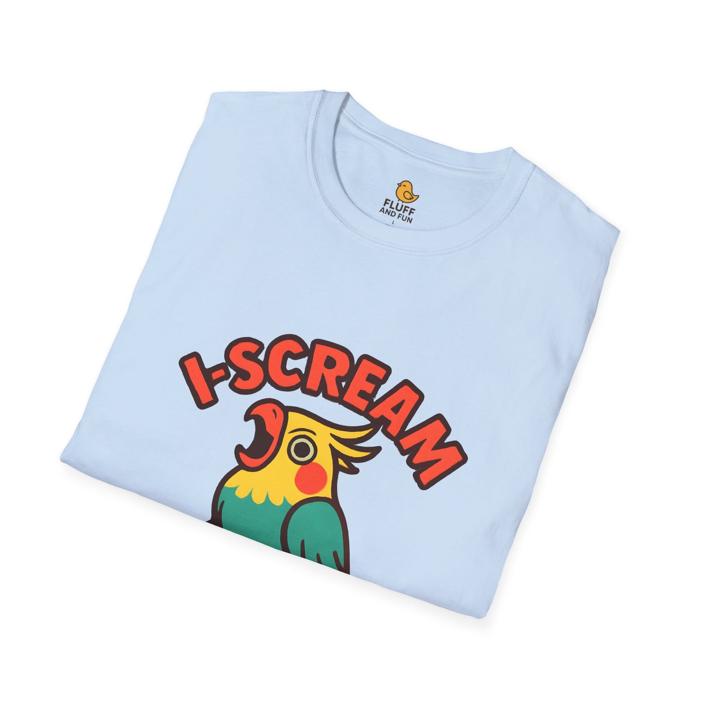 I-Scream Cockatiel Parrot Ice Cream T-Shirt