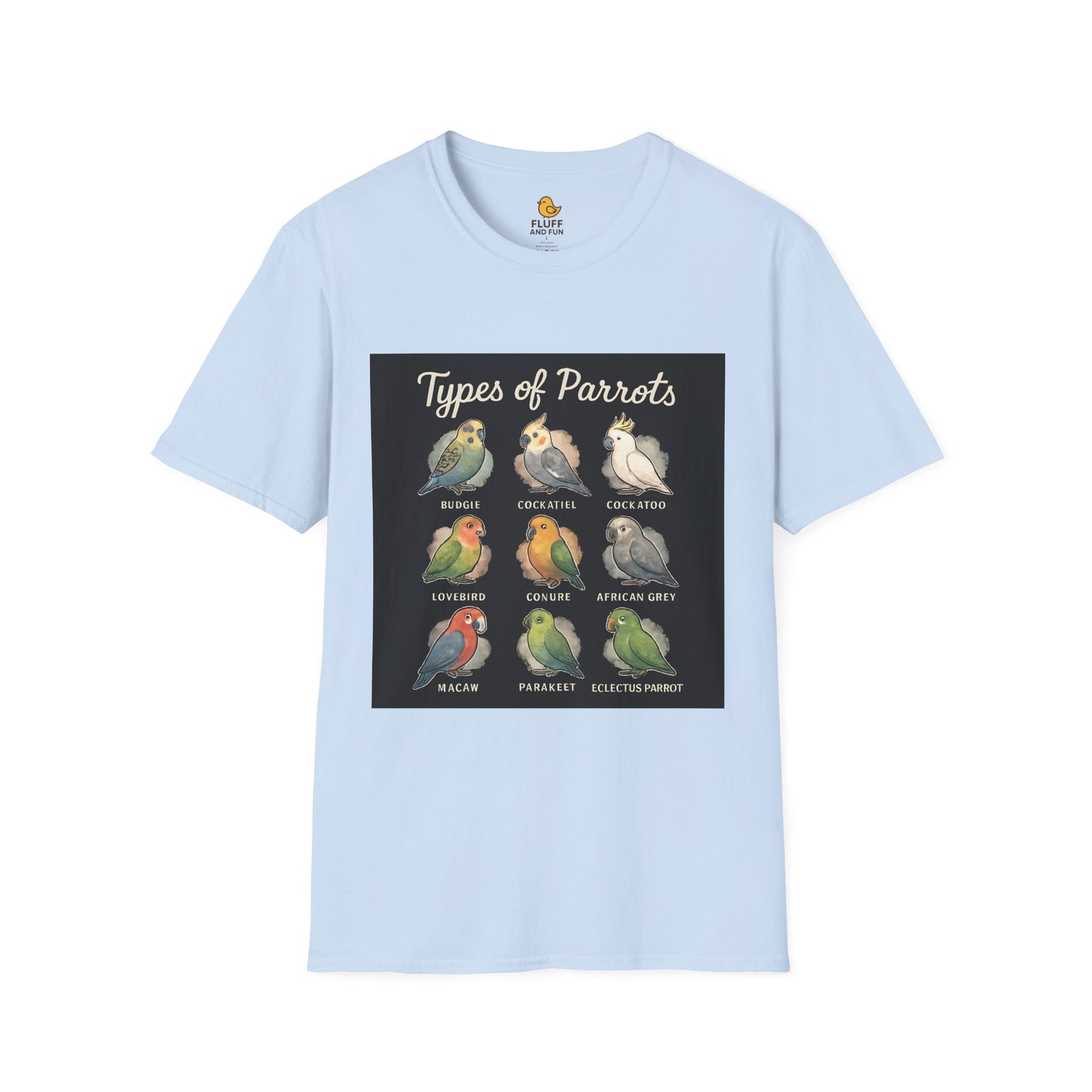 Types of Parrots T-Shirt