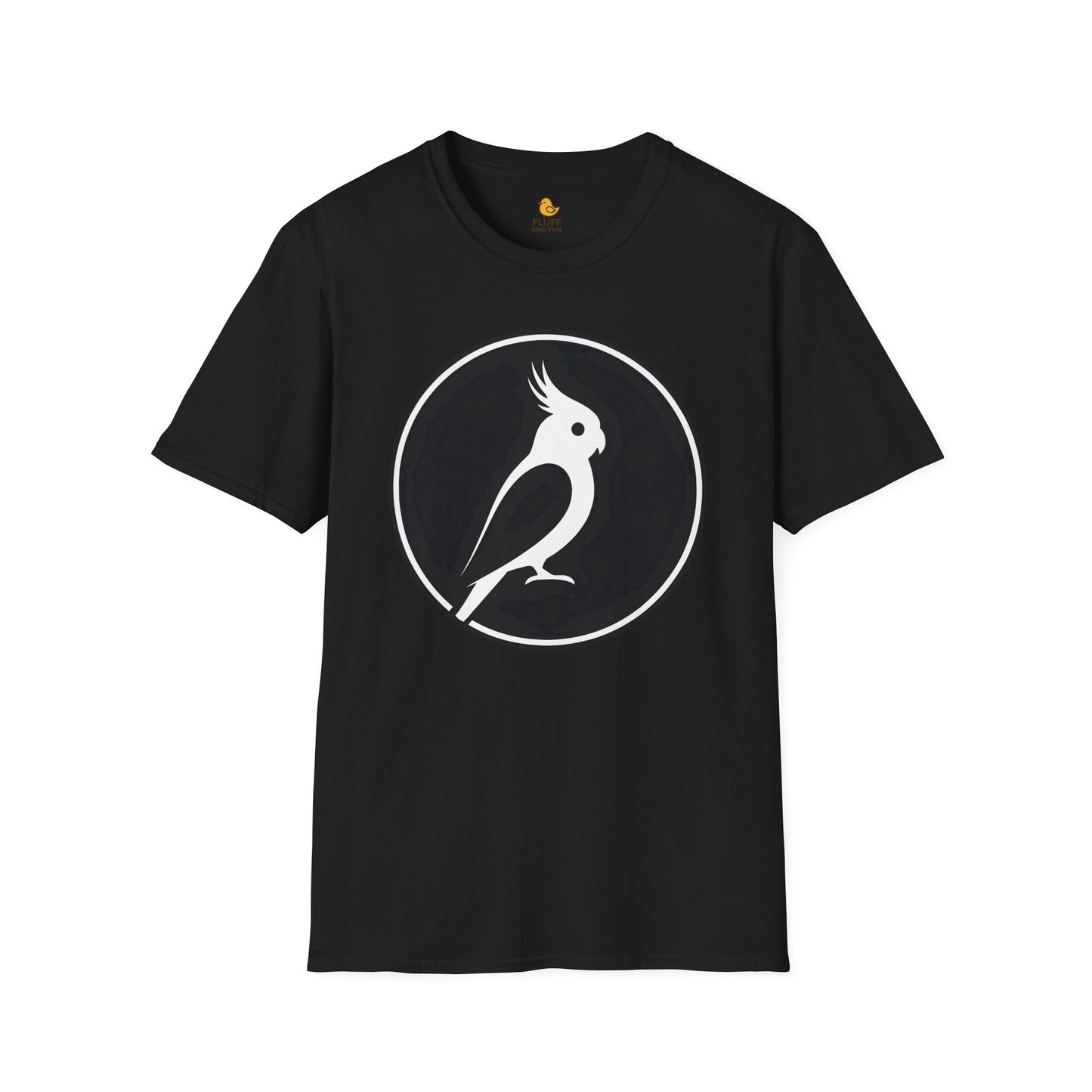 Cockatiel Silhouette Circle