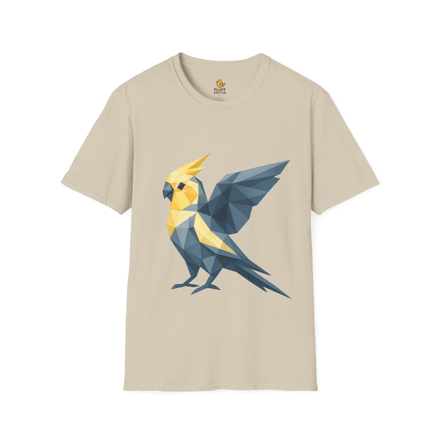 Geometric Origami Cockatiel