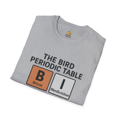 Bird Periodic Table Graphic T-Shirt