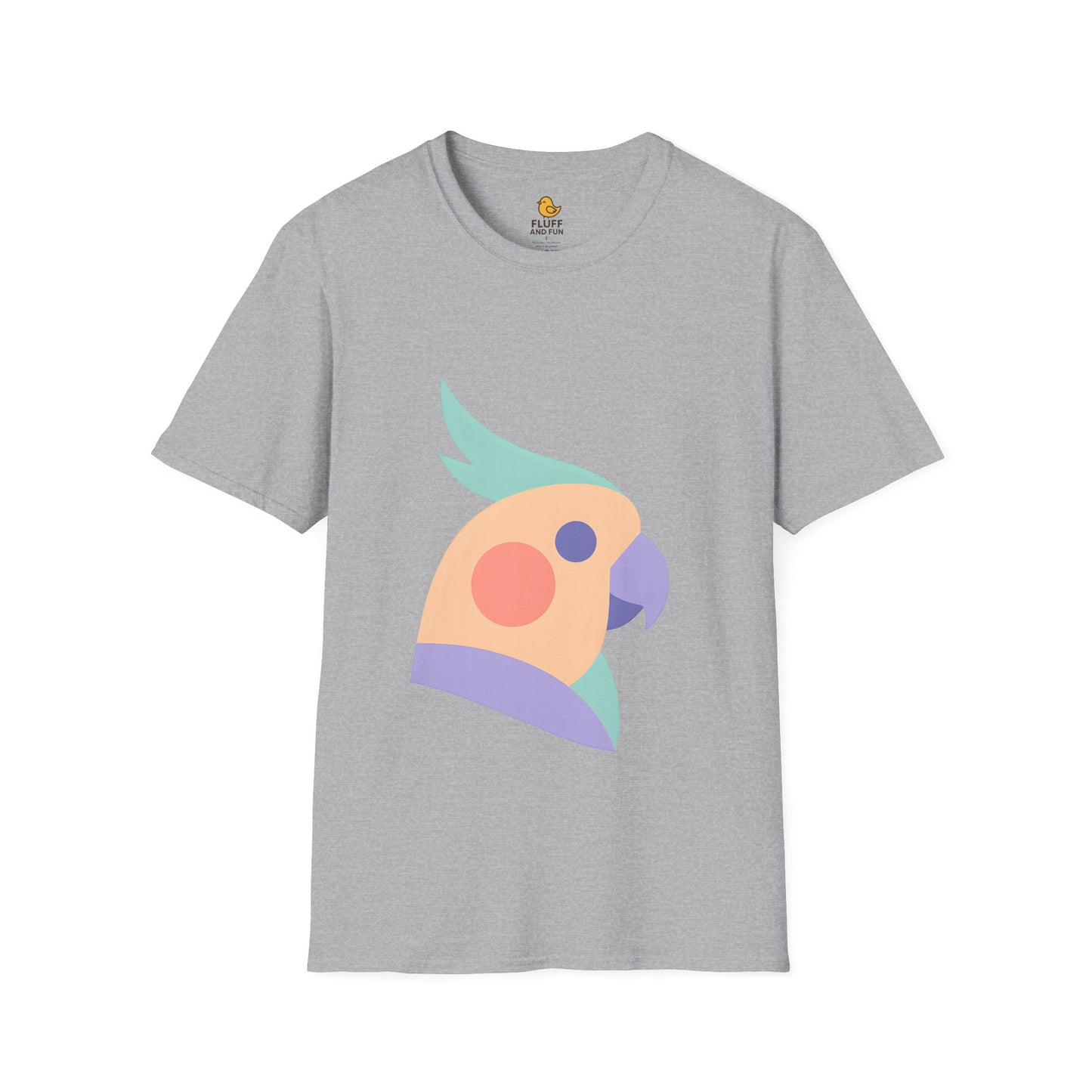 Pastel Cockatiel Head