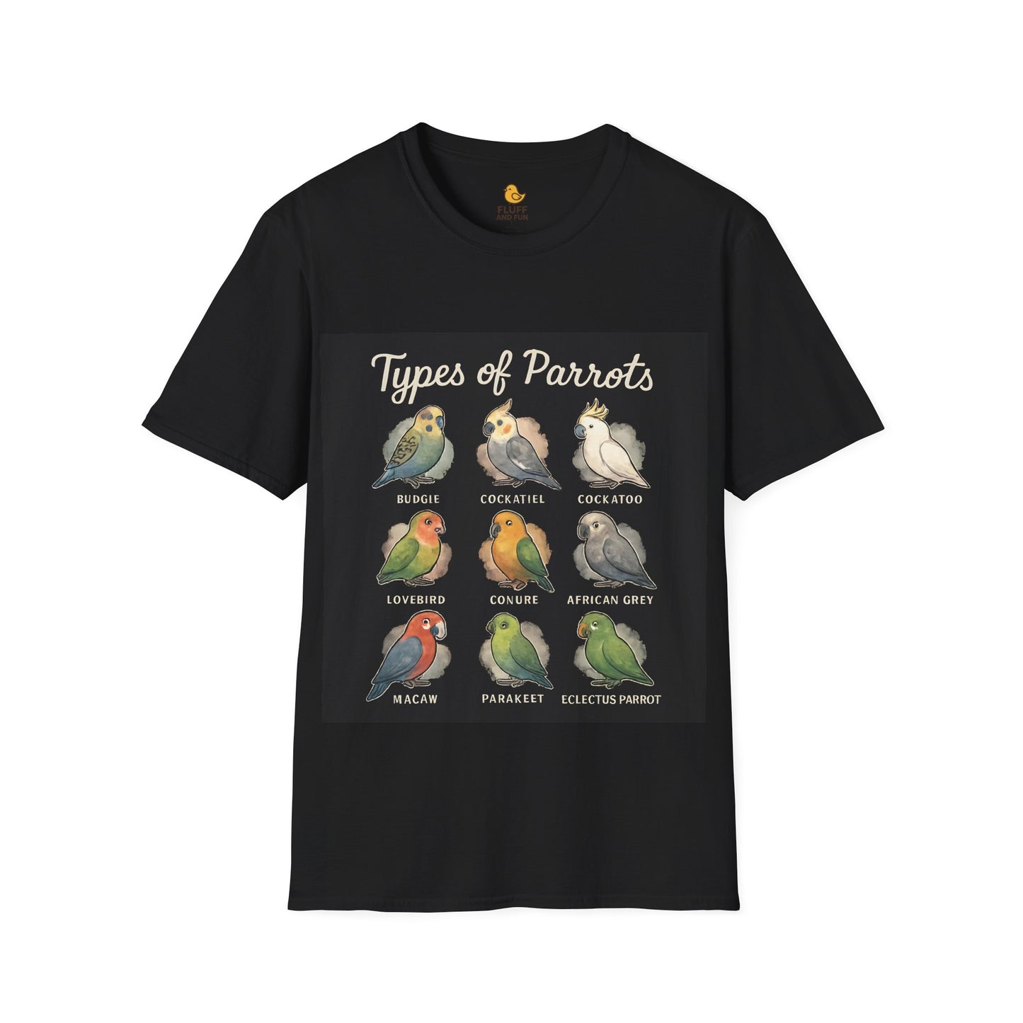Types of Parrots T-Shirt