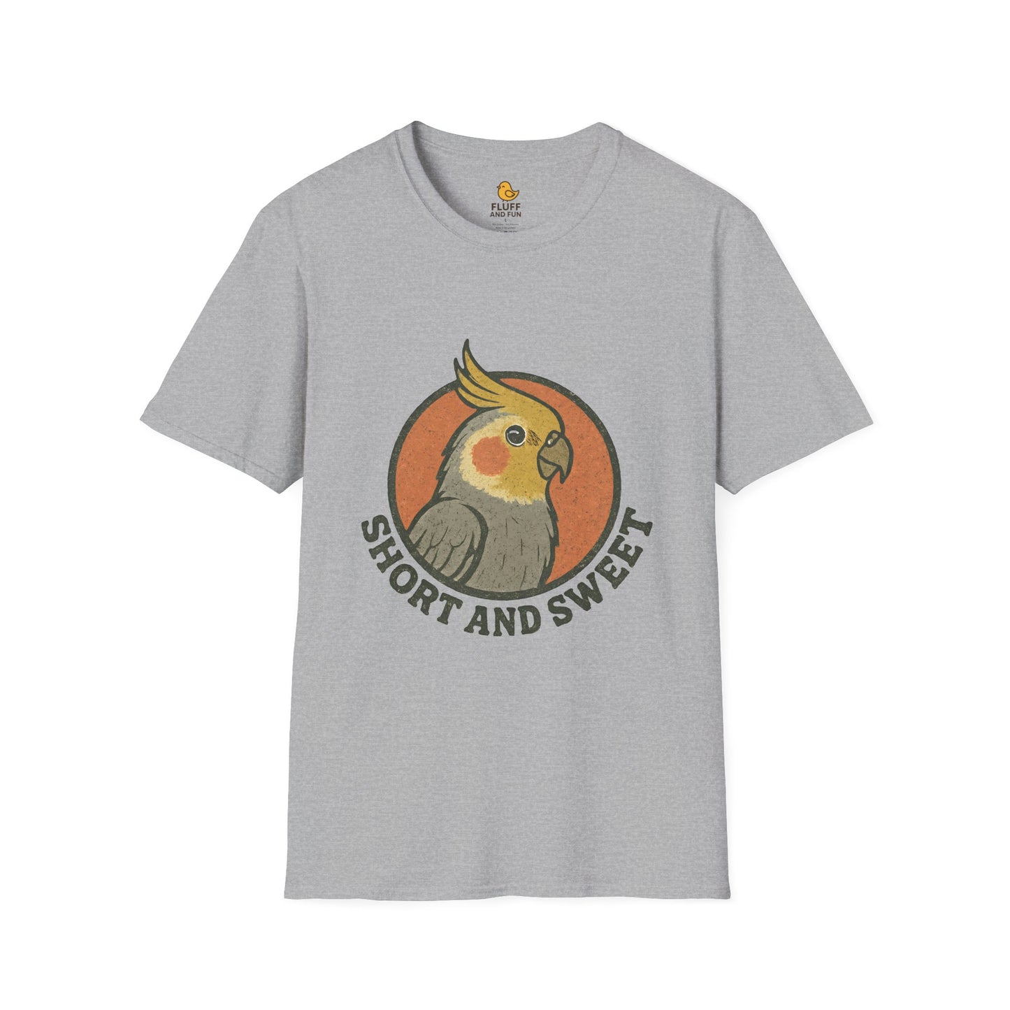 Short and Sweet Cockatiel T-Shirt