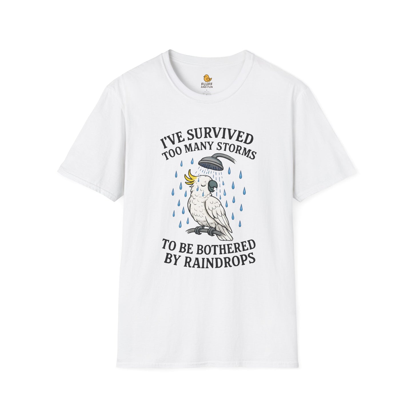 I've Survived Too Many Storms to Be Bothered by Raindrops