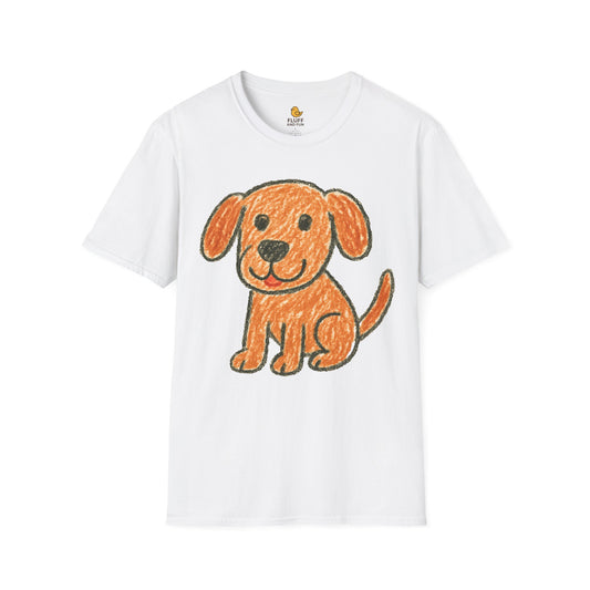 Kid's Drawing Dog Shirt