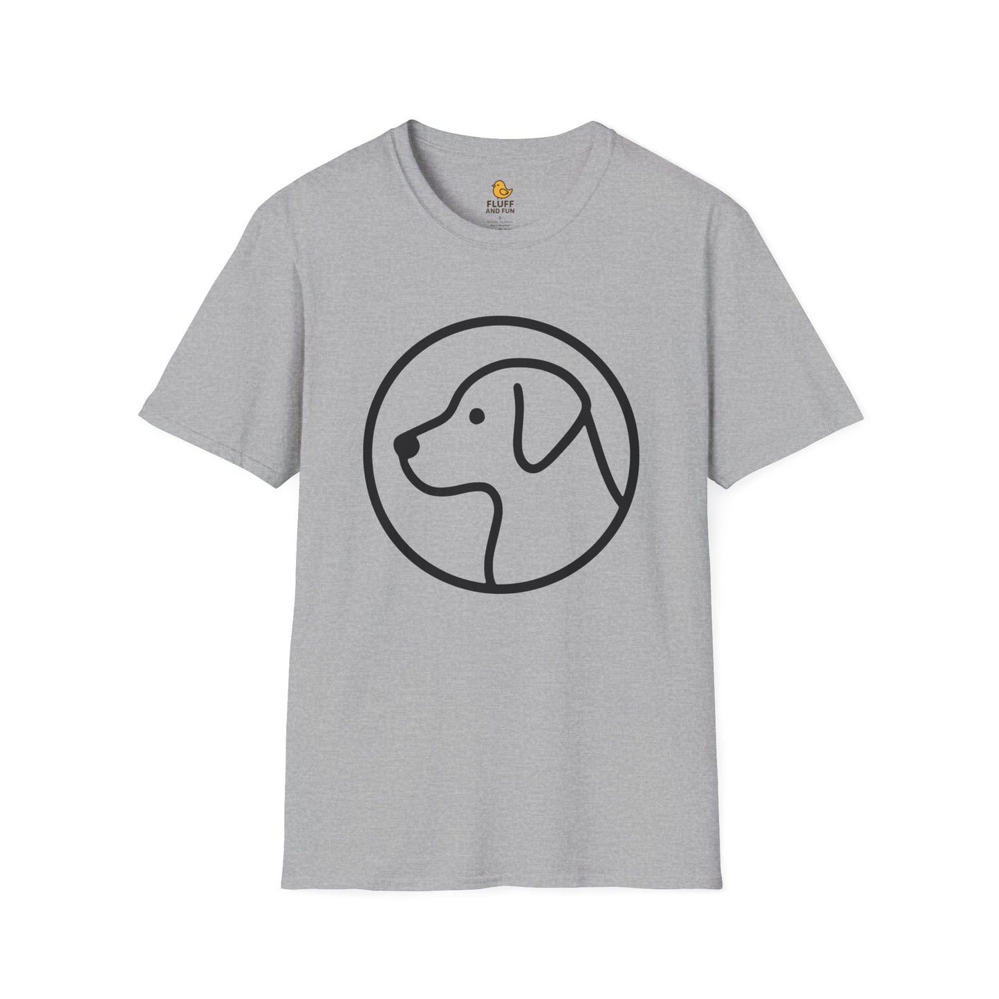Minimalist Circular Dog Logo