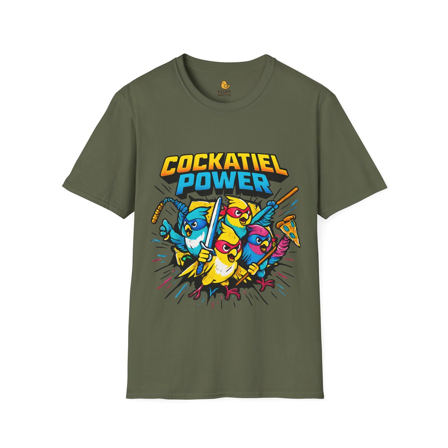 Cockatiel Power Ninja Birds