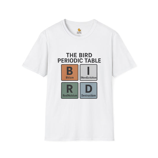 Bird Periodic Table Graphic T-Shirt