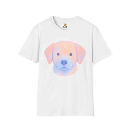 Pastel Dog Head